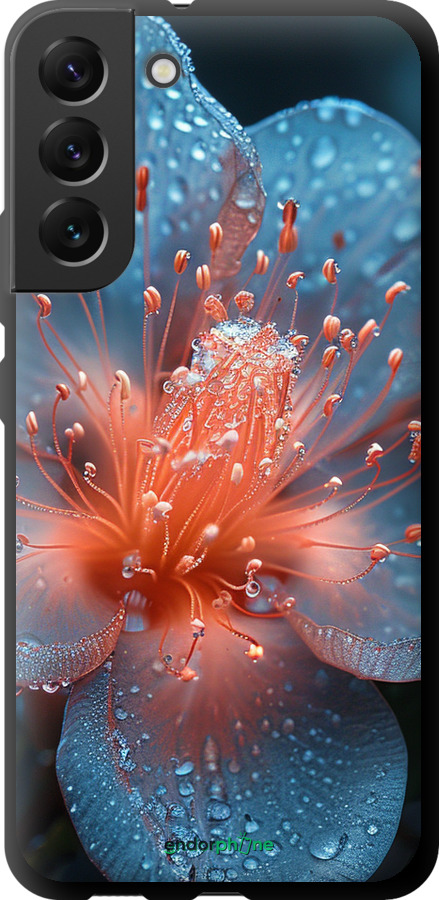 TPU чехол Роса на цветке для Samsung Galaxy S22 Plus - 6039b-2495 изображение 