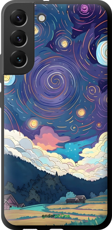 TPU чехол Креативный арт для Samsung Galaxy S22 Plus - 6322b-2495 изображение 