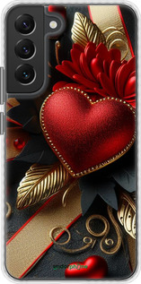 Чохол Bumper чехол Сердечки v2 для Samsung Galaxy S22 Plus - 5832pc-2495 изображение 
