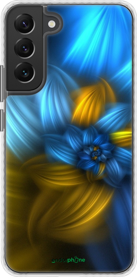 

Чохол Bumper чохол "Візерунок 46" для Samsung Galaxy S22 Plus, Синій