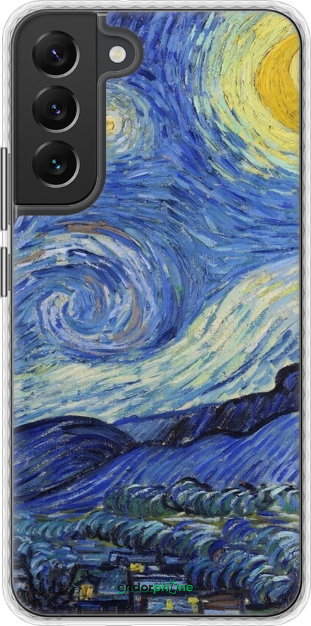 Чохол Bumper чехол «Зоряна ніч» Вінсента Ван Гога для Samsung Galaxy S22 Plus - 6433pc-2495 изображение 