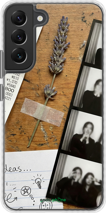 Чехол Bumper чехол Aesthetic Scrapbook Collage для Samsung Galaxy S22 Plus - 6773pc-2495 изображение 