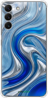 Силіконовий протиударний с посиленими кутами чехол Liquid Chrome для Samsung Galaxy S22 Plus - 6781sp-2495 изображение 