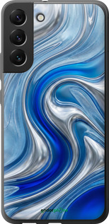 Силиконовый чехол Liquid Chrome для Samsung Galaxy S22 Plus - 6781u-2495 изображение 