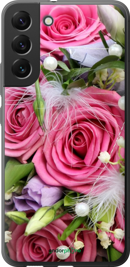 

Силіконовий чохол "Ніжність" для Samsung Galaxy S22 Plus, Рожевий