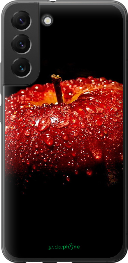 Силиконовый чехол Яблоко для Samsung Galaxy S22 Plus - 6022u-2495 изображение 