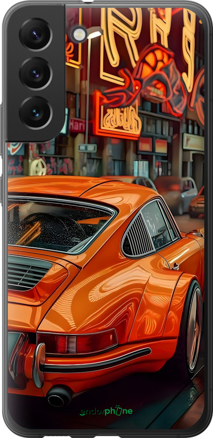 Силиконовый чехол Порше для Samsung Galaxy S22 Plus - 6334u-2495 изображение 
