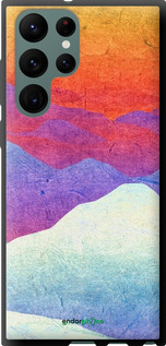TPU чехол Горный закат для Samsung Galaxy S22 Ultra - 6479b-2500 изображение 
