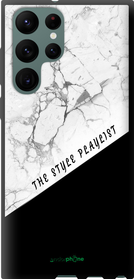 TPU чехол The style playlist для Samsung Galaxy S22 Ultra - 4308b-2500 изображение 