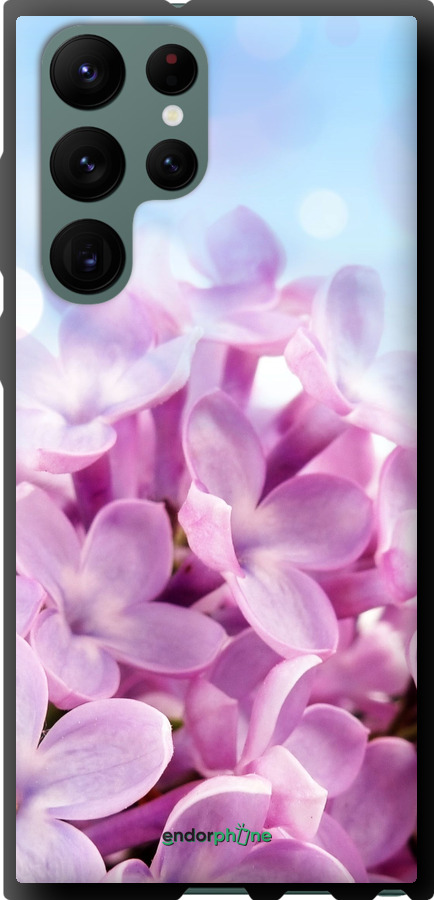 TPU чехол Сирень для Samsung Galaxy S22 Ultra - 527b-2500 изображение 