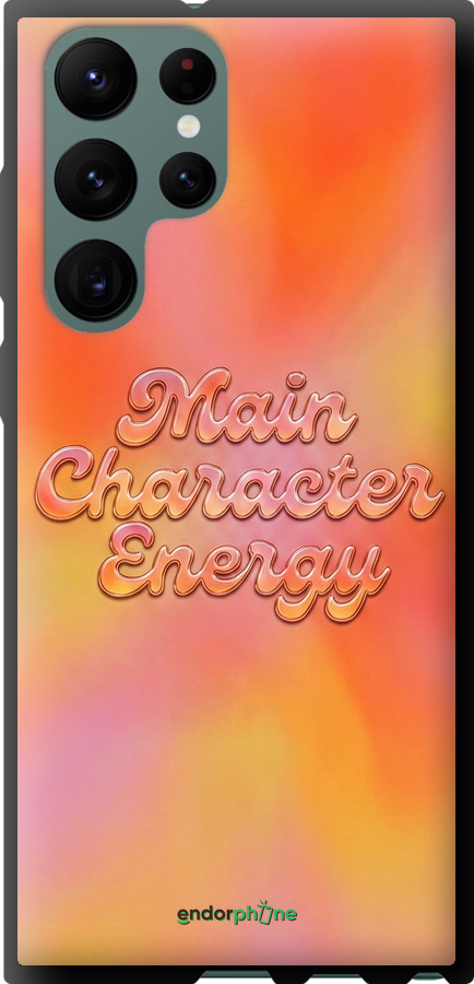 TPU чехол Aura Gradient Main Character Energy Aesthetic Y2K для Samsung Galaxy S22 Ultra - 6783b-2500 изображение 