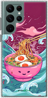 Чехол Bumper чехол Рамен для Samsung Galaxy S22 Ultra - 6360pc-2500 изображение 