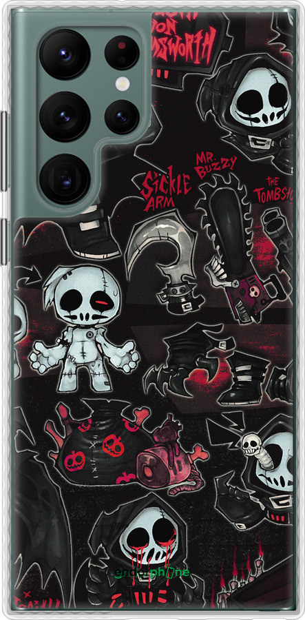Чехол Bumper чехол № 5380 для Samsung Galaxy S22 Ultra - 5380pc-2500 изображение 