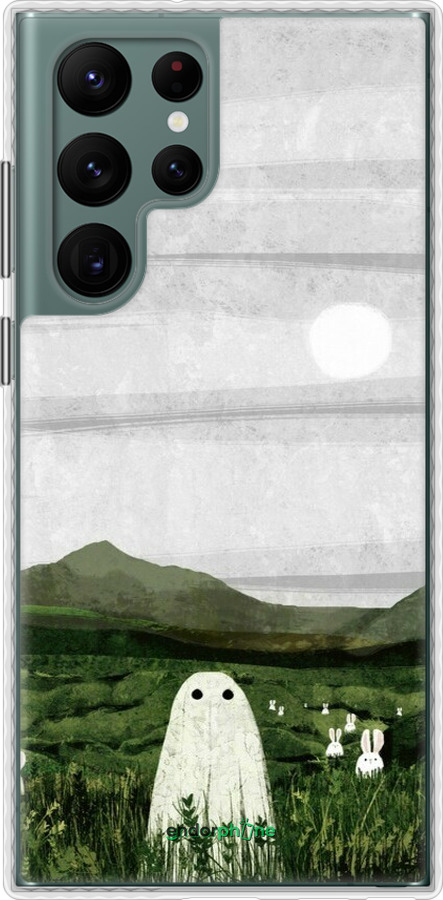 Чохол Bumper чехол Привид для Samsung Galaxy S22 Ultra - 6492pc-2500 изображение 