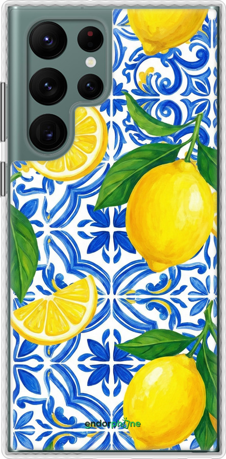 Чохол Bumper чехол Grocery Girl Italian Summer для Samsung Galaxy S22 Ultra - 6766pc-2500 изображение 