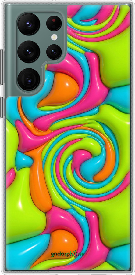 Чехол Bumper чехол Y2K Jelly Dream для Samsung Galaxy S22 Ultra - 6780pc-2500 изображение 