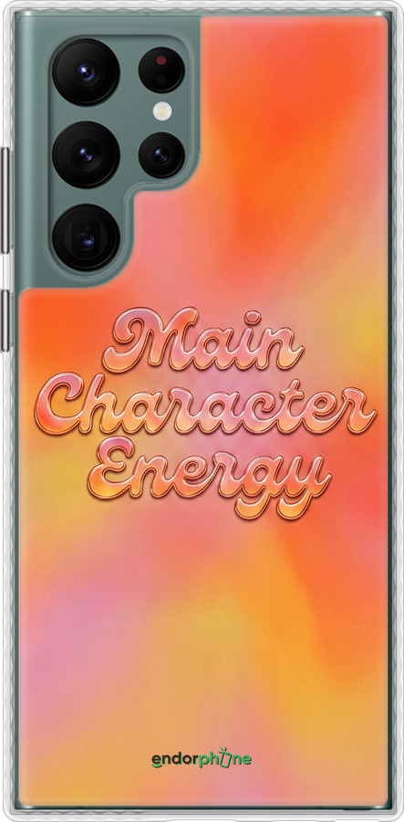Чехол Bumper чехол Aura Gradient Main Character Energy Aesthetic Y2K для Samsung Galaxy S22 Ultra - 6783pc-2500 изображение 
