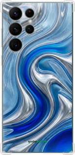 Силикон с усиленными углами чехол Liquid Chrome для Samsung Galaxy S22 Ultra - 6781sp-2500 изображение 