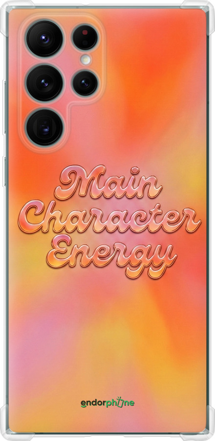 Силикон с усиленными углами чехол Aura Gradient Main Character Energy Aesthetic Y2K для Samsung Galaxy S22 Ultra - 6783sp-2500 изображение 