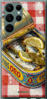Силиконовый чехол 'Vintage Sardine Tin Phone' для Samsung Galaxy S22 Ultra изображение 13