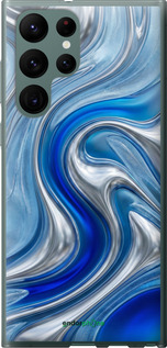 Силиконовый чехол 'Liquid Chrome' для Samsung Galaxy S22 Ultra изображение 9