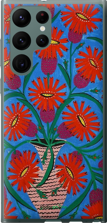 Силиконовый чехол Примаченко для Samsung Galaxy S22 Ultra - 5909u-2500 изображение 