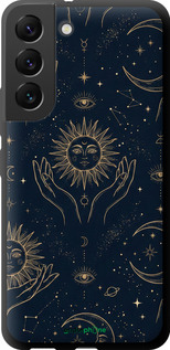 TPU чехол Celestial Harmony: Sun & Moon Gold Mystic Pattern для Samsung Galaxy S22 - 6778b-2494 изображение 