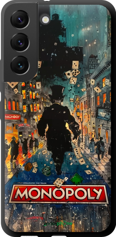 TPU чехол Метрополіс гри для Samsung Galaxy S22 - 6085b-2494 изображение 