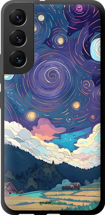 TPU чехол Креативний арт для Samsung Galaxy S22 - 6322b-2494 изображение 