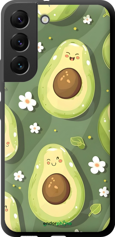 TPU чехол Авокадо для Samsung Galaxy S22 - 6380b-2494 изображение 