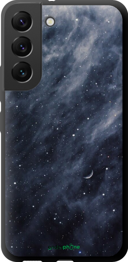 TPU чехол Голубые облака, Голубая луна для Samsung Galaxy S22 - 6398b-2494 изображение 