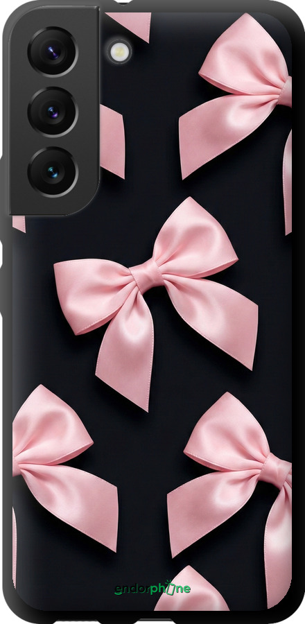 TPU чехол Coquette Ribbons Dark Coquette для Samsung Galaxy S22 - 6767b-2494 изображение 