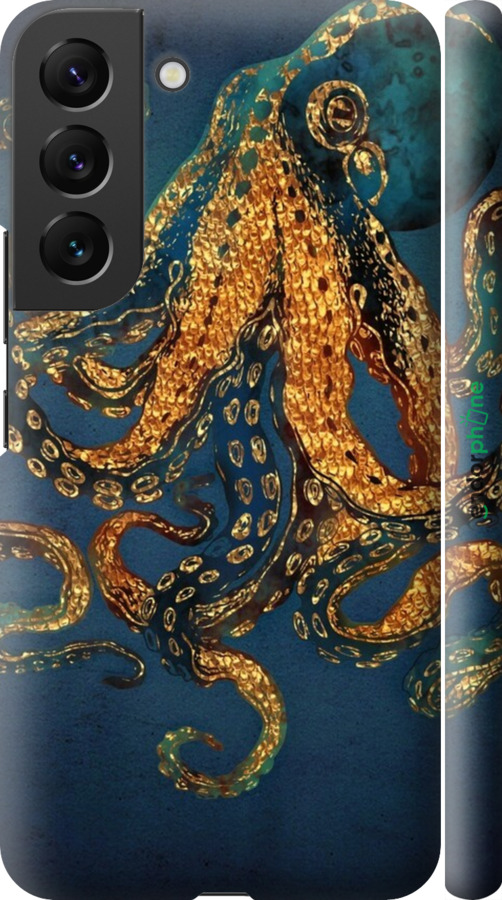 3D пластиковый матовый чехол № 5433 для Samsung Galaxy S22 - 5433m-2494 изображение 