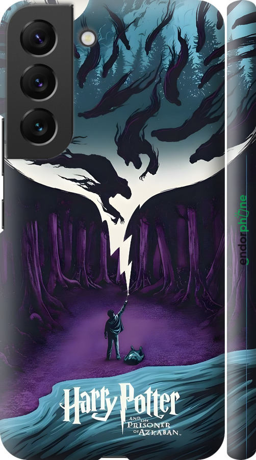 3D пластиковый матовый чехол Гарри Поттер 2 для Samsung Galaxy S22 - 6337m-2494 изображение 