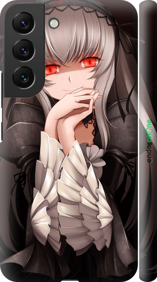 3D пластиковий матовий чехол Suigintou для Samsung Galaxy S22 - 6606m-2494 изображение 