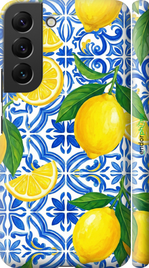 3D пластиковый матовый чехол Grocery Girl Italian Summer для Samsung Galaxy S22 - 6766m-2494 изображение 