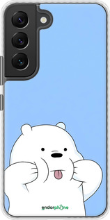 Чохол Bumper чехол Милий ведмедик для Samsung Galaxy S22 - 6357pc-2494 изображение 