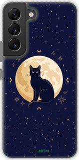Чехол Bumper 'Cute Cat Celestial/Witchy' для Samsung Galaxy S22 изображение 3
