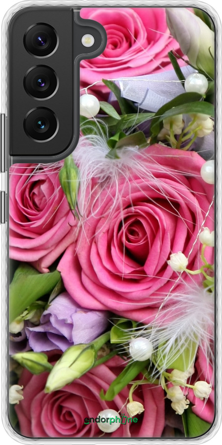 

Чохол Bumper чохол "Ніжність" для Samsung Galaxy S22, Рожевий