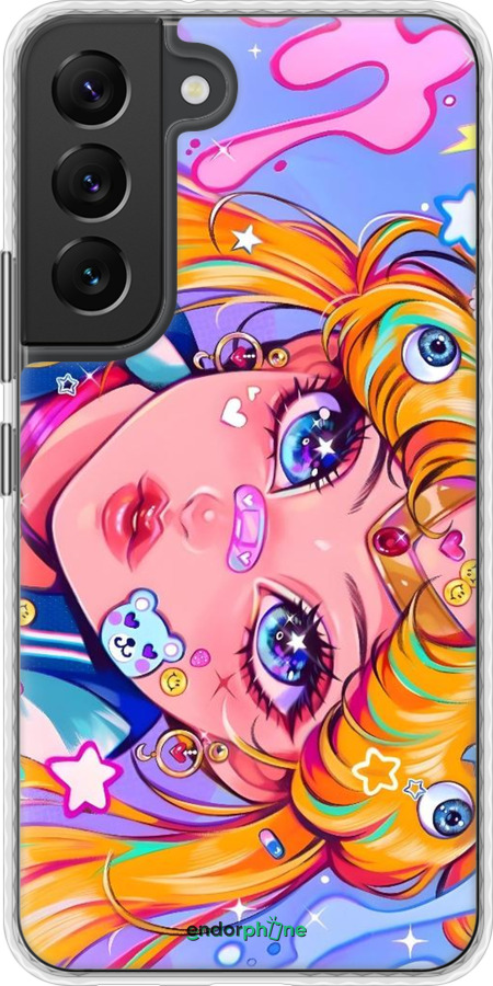 Чохол Bumper чехол Сейлор Мун 4 для Samsung Galaxy S22 - 6353pc-2494 изображение 