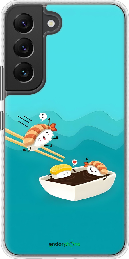 Чохол Bumper чехол Суші для Samsung Galaxy S22 - 6354pc-2494 изображение 