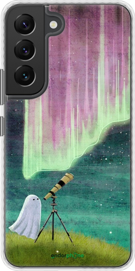 Чохол Bumper чехол Привид та зірки для Samsung Galaxy S22 - 6443pc-2494 изображение 