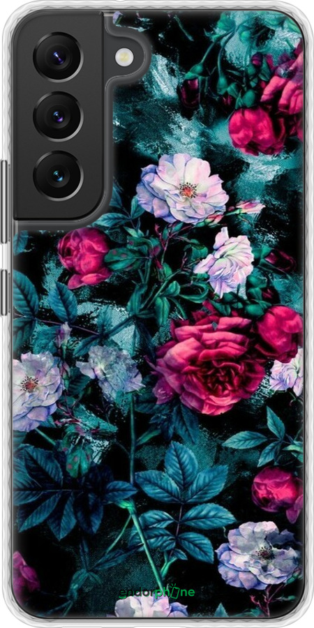 Чехол Bumper чехол Сад и розы для Samsung Galaxy S22 - 6483pc-2494 изображение 