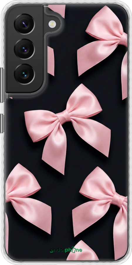 Чехол Bumper чехол Coquette Ribbons Dark Coquette для Samsung Galaxy S22 - 6767pc-2494 изображение 