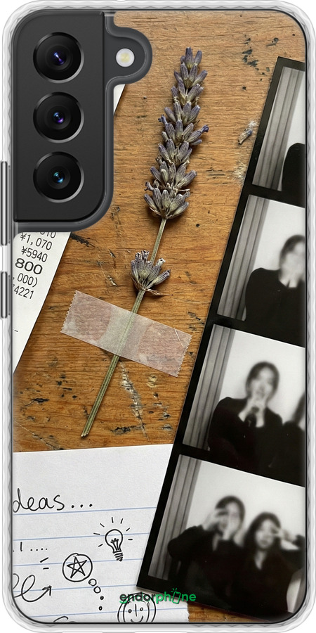 Чехол Bumper чехол Aesthetic Scrapbook Collage для Samsung Galaxy S22 - 6773pc-2494 изображение 