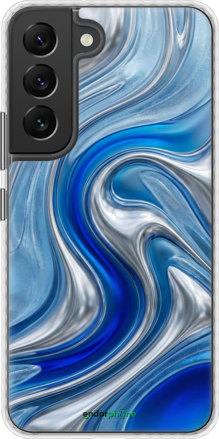 Чехол Bumper чехол Liquid Chrome для Samsung Galaxy S22 - 6781pc-2494 изображение 