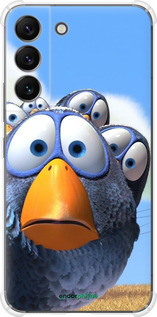 Силіконовий протиударний с посиленими кутами чехол Angry Birds для Samsung Galaxy S22 - 6008sp-2494 изображение 