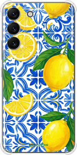 Силіконовий протиударний с посиленими кутами чехол Grocery Girl Italian Summer для Samsung Galaxy S22 - 6766sp-2494 изображение 