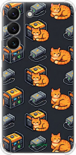 Силикон с усиленными углами чехол Autonomous Zone для Samsung Galaxy S22 - 6771sp-2494 изображение 