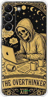 Силикон с усиленными углами чехол The Overthinker для Samsung Galaxy S22 - 6774sp-2494 изображение 